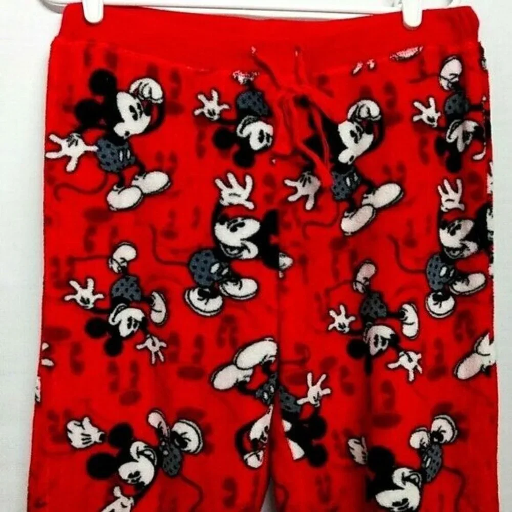 Disney Mickey Mouse Lounge Pants Medium - Picture 2 of 3